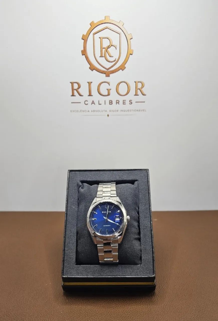 Relógio Bulova Classic Surveyor 96B436 Automático - Design Sofisticado em Aço - Foto 4