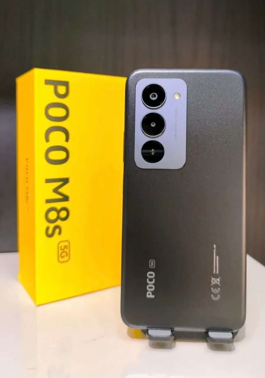 Lançamentooooo + Poco M8S 256Gb/8Ram Preto (5G) com NFC