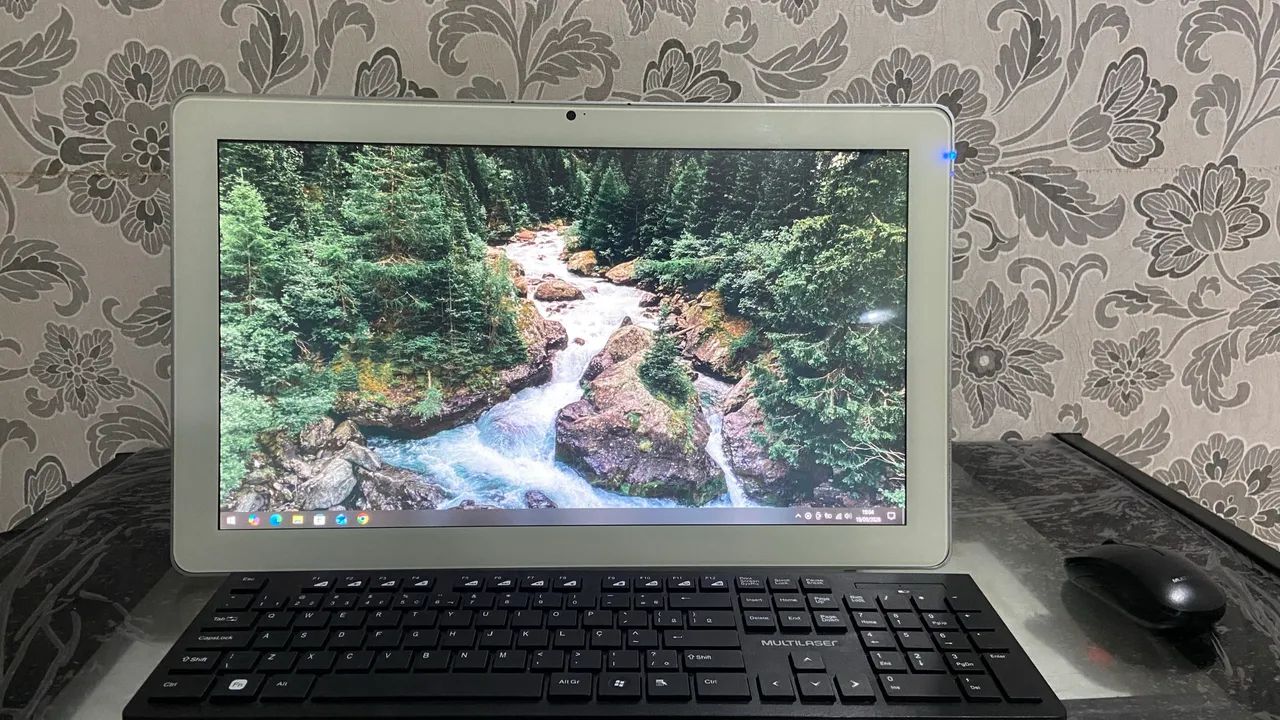 Computador All-in-one + kit mouse e teclado sem fio - Foto 2