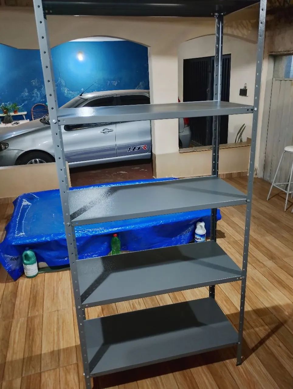 Prateleira de aço com reforço.Temos várias opções.Entrega grátis para ribeirão preto sp... - Foto 2