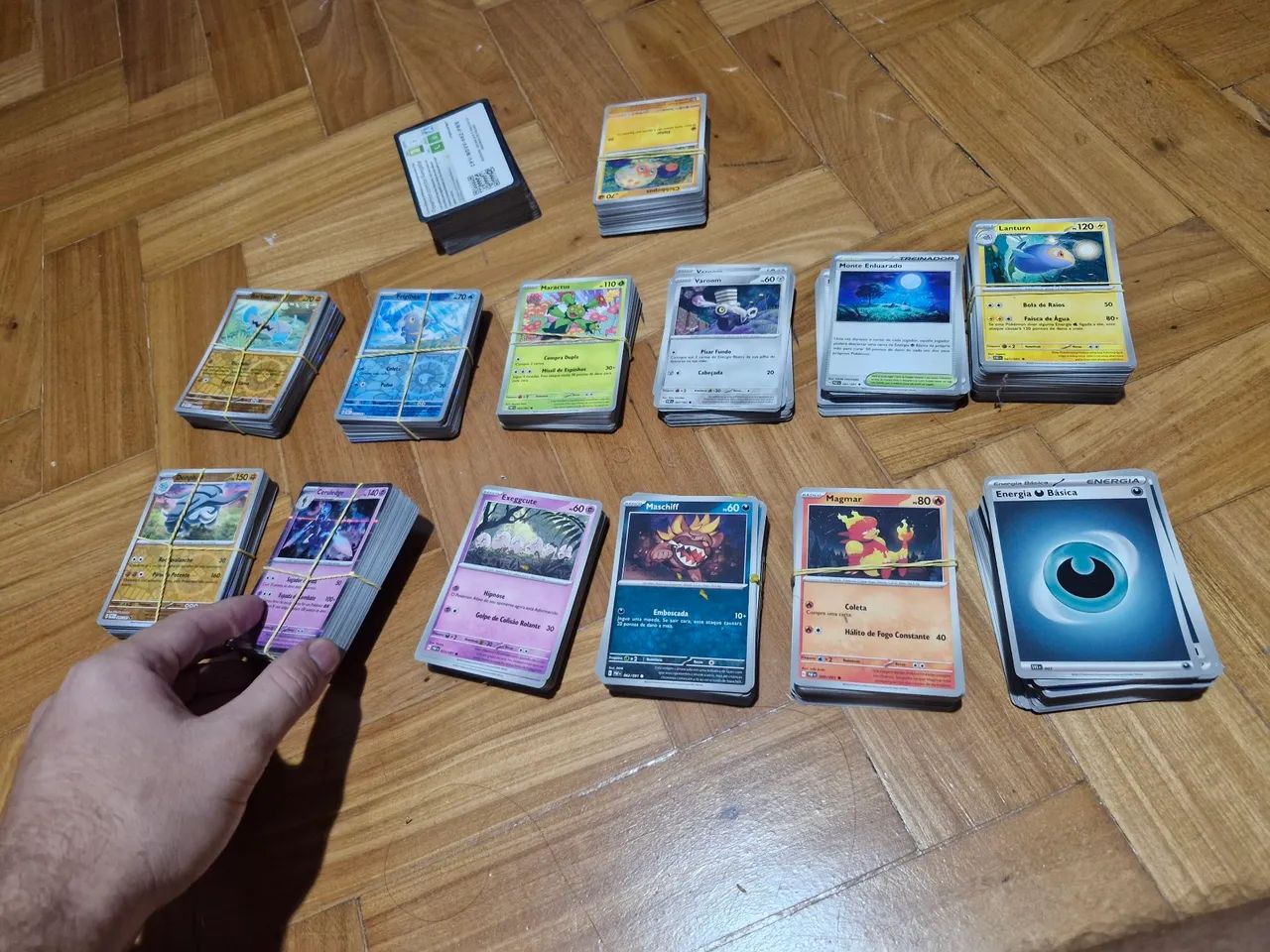 Cartas de pokemon variadas