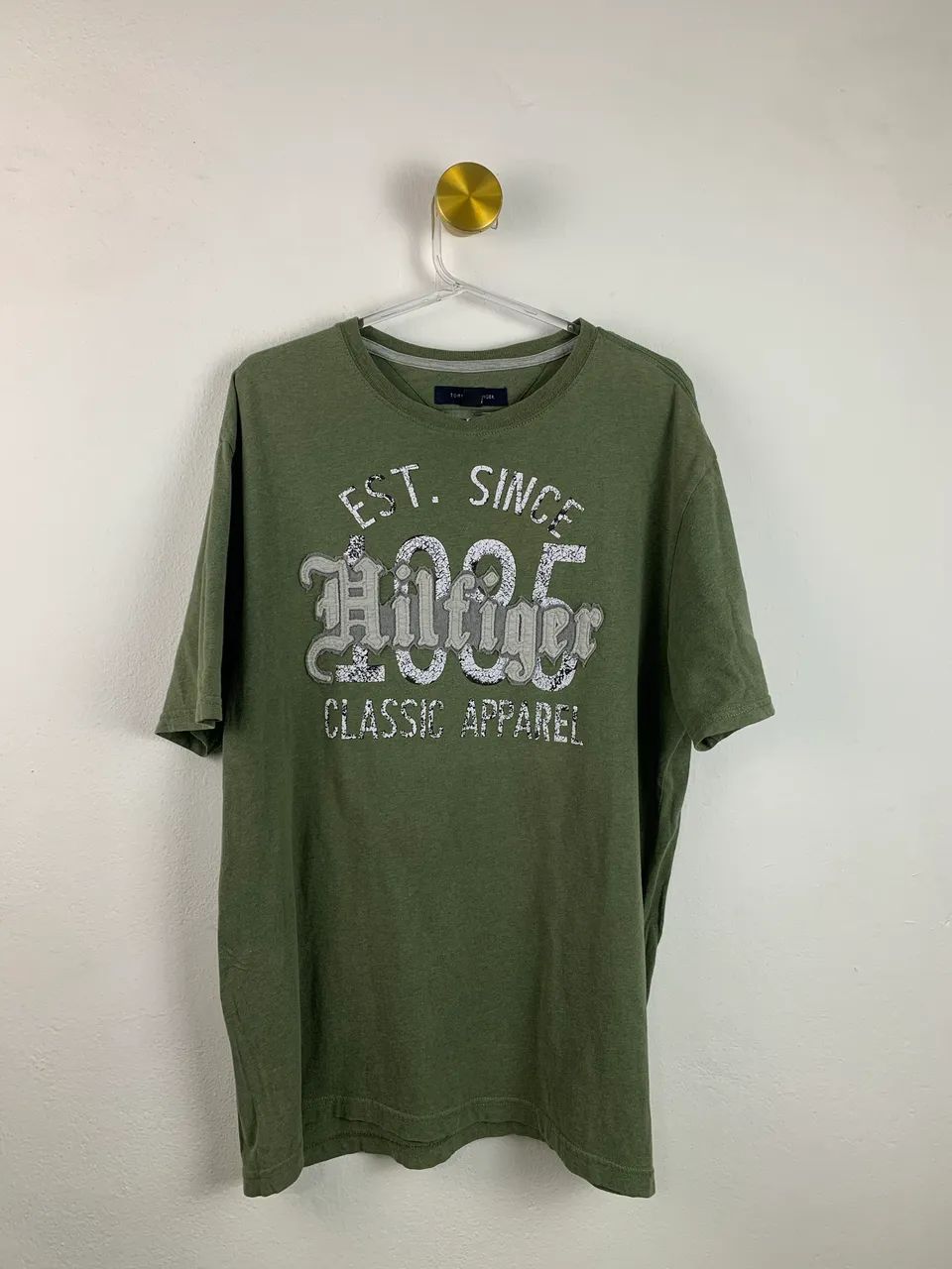 Blusa Tommy Hilfiger verde G 