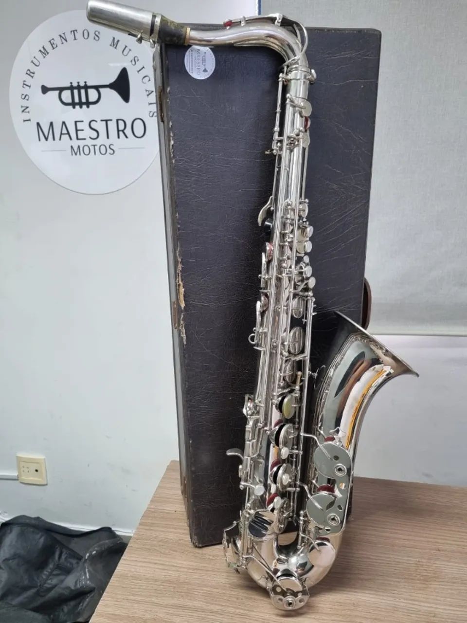 Saxofone Tenor Weril Master Revisado - 10X no cartão - Envio p/ todo Brasil