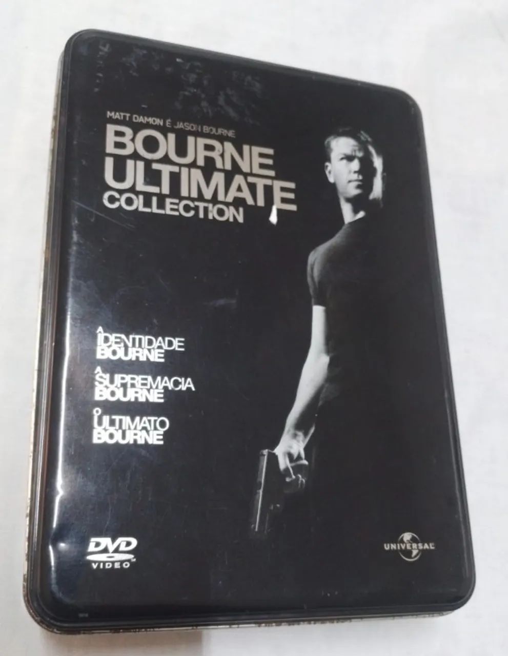 DVD Box De Lata Triplo Bourne Ultimate Collection - 3 Filmes ( 24851 )