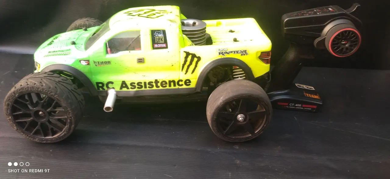 Automodelo Traxxas jato motor 21 