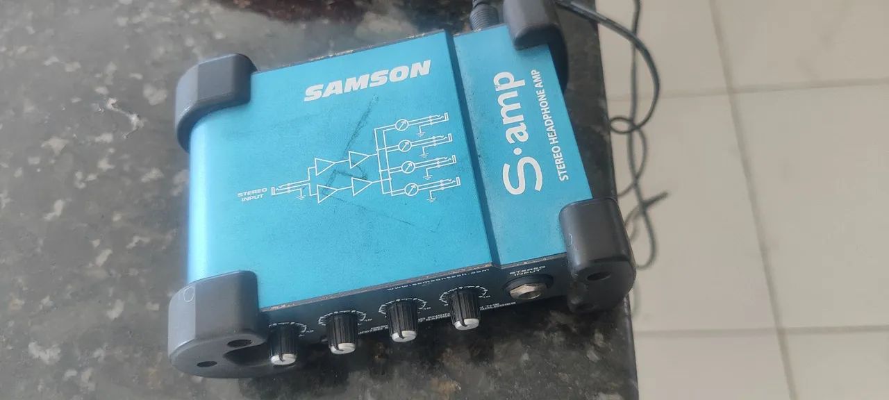 samson stereo headphone amp barato 