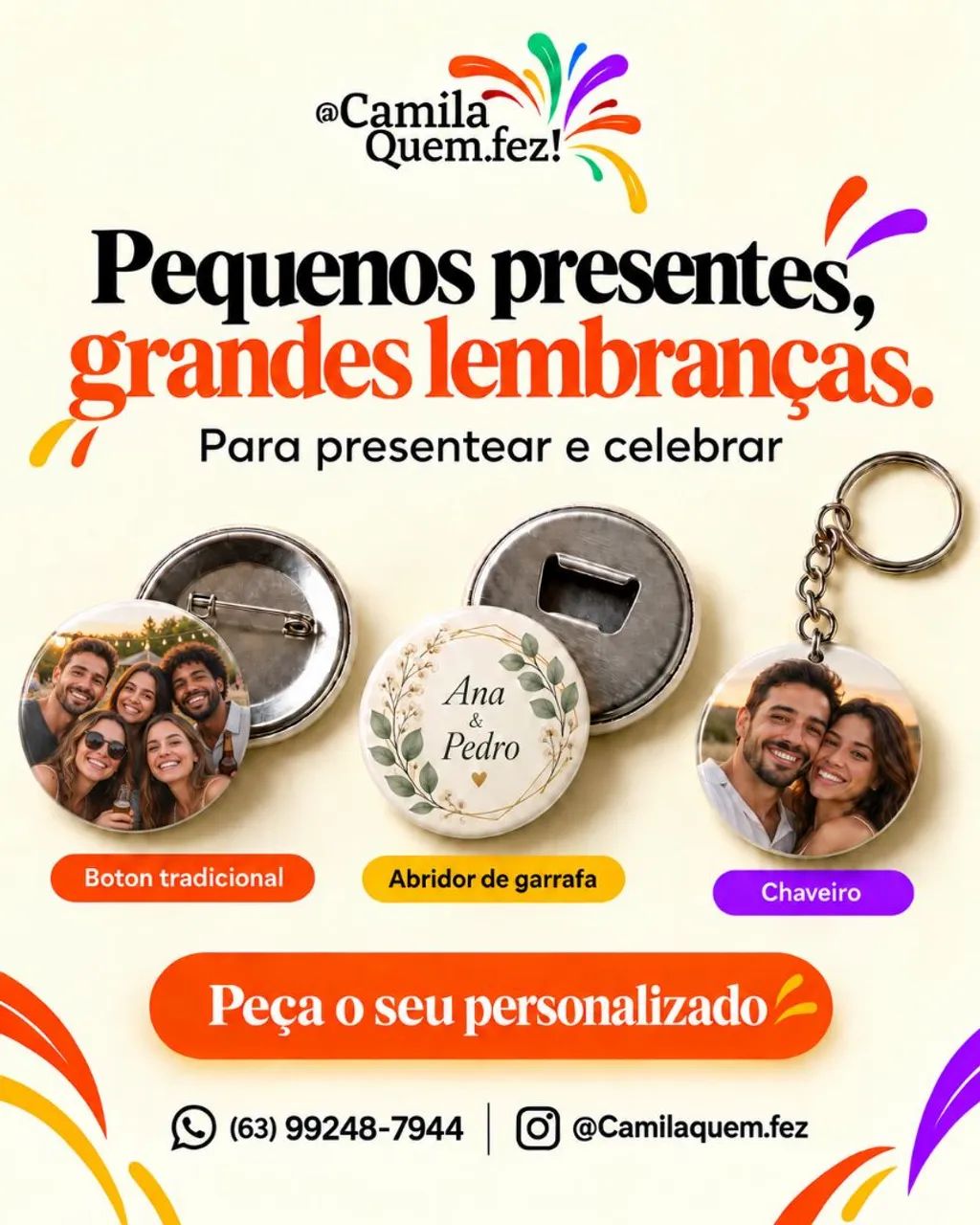 Bótons Personalizados 