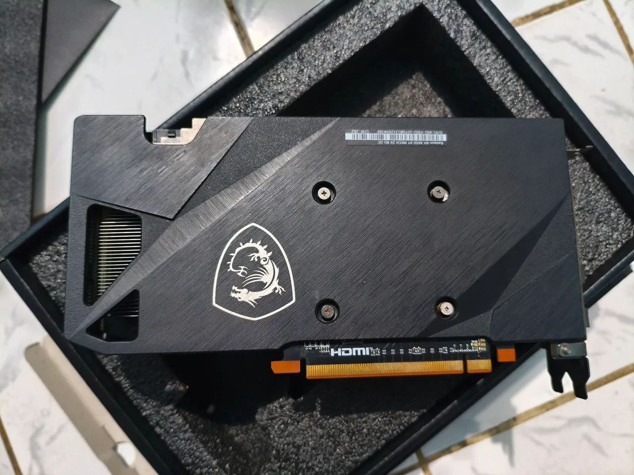 Placa de vídeo RX 6650XT com defeito - Foto 4