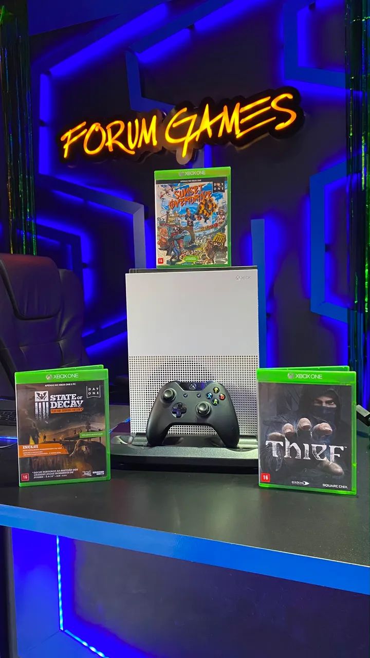 Xbox One S com jogo grátis 