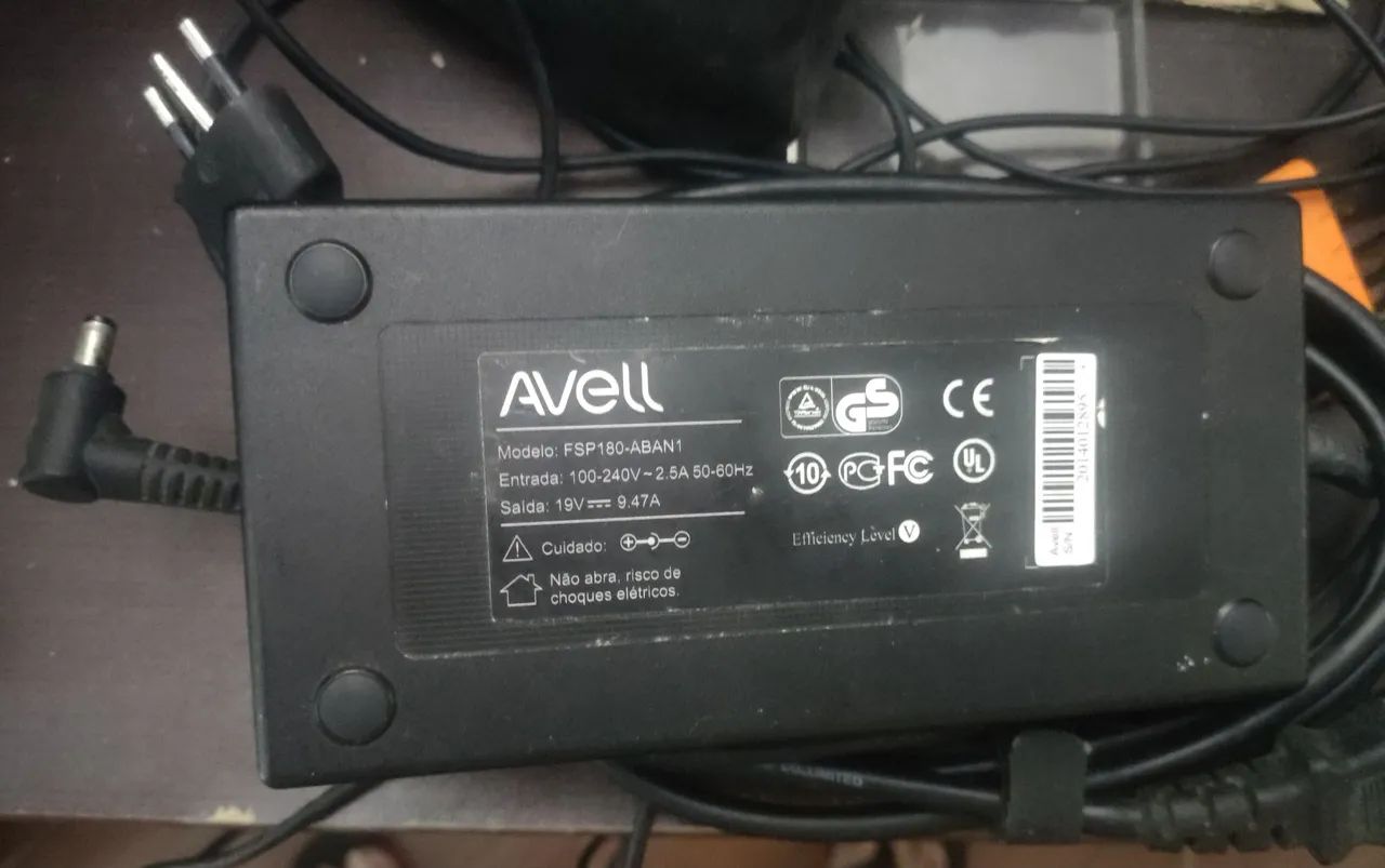 Fonte notebook gamer Avell original 