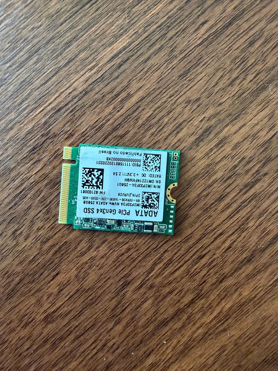 SSD ADATA 256GB NVMe M.2 PCIe Gen3x4