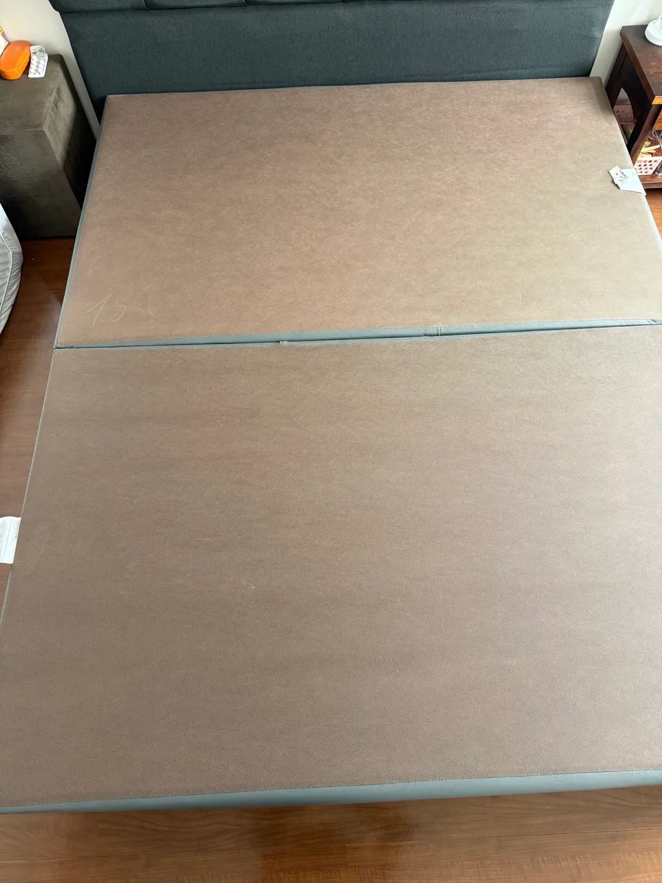Base cama box queen Ortobom seminova 