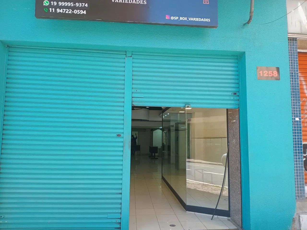 Alugo salão no centro 