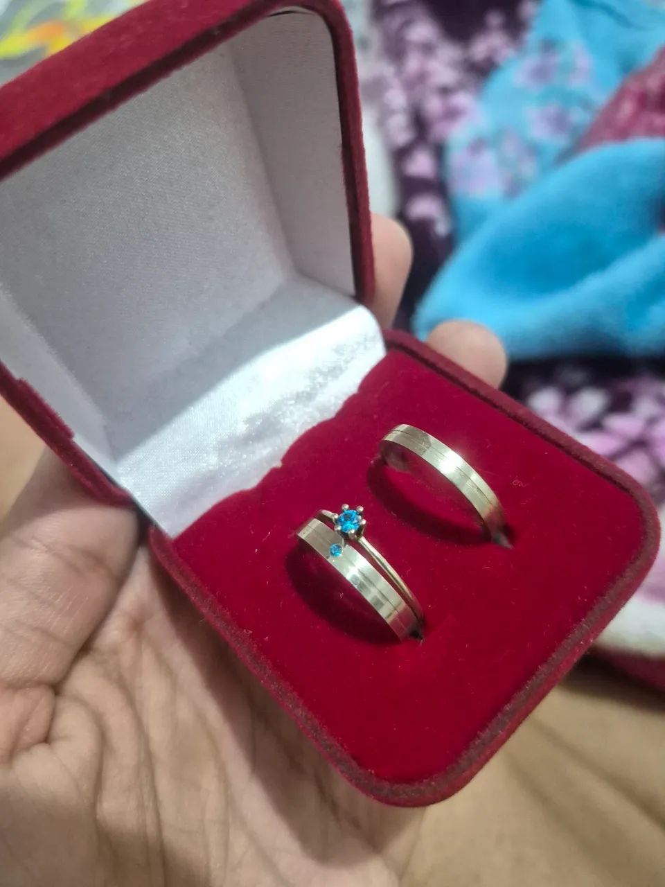 Vendo par de alianças prata 925 - Foto 2