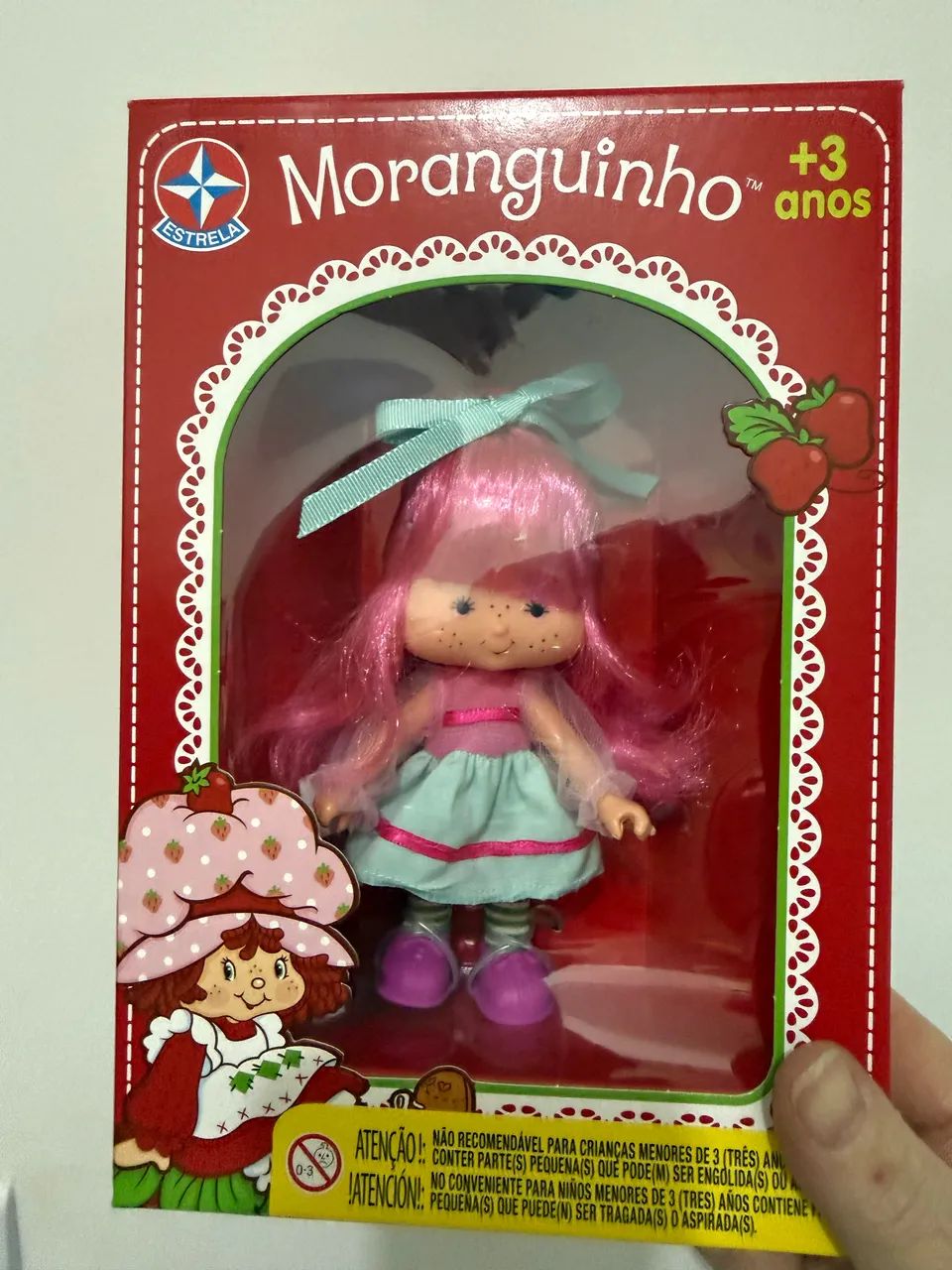 Boneca cerejinha da estrela 