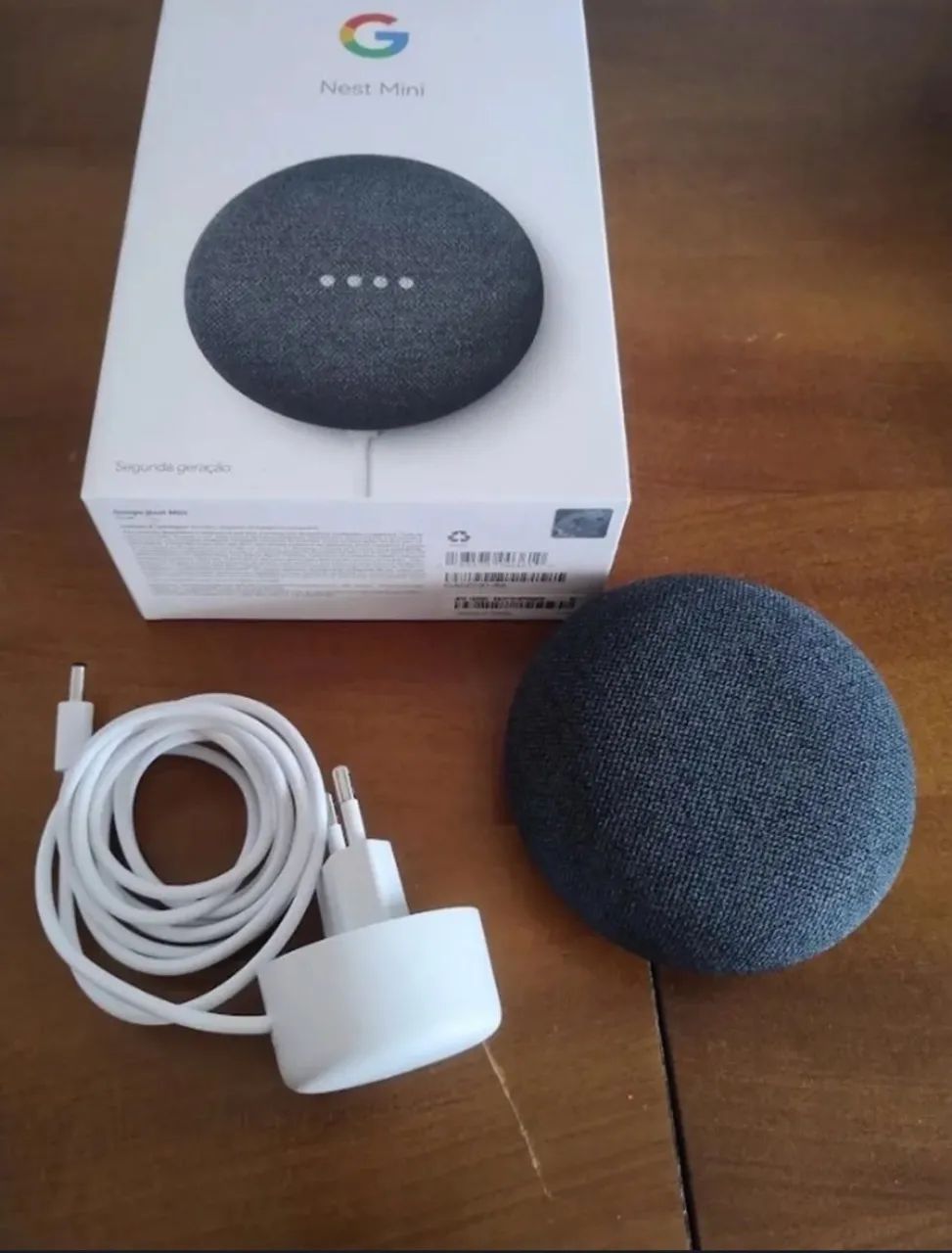 Caixa de som inteligente Google Nest 2 geração 