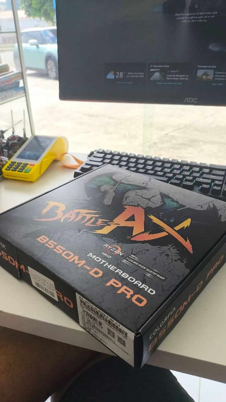 PLACA MÃE B550M-D PRO - COLORFUL