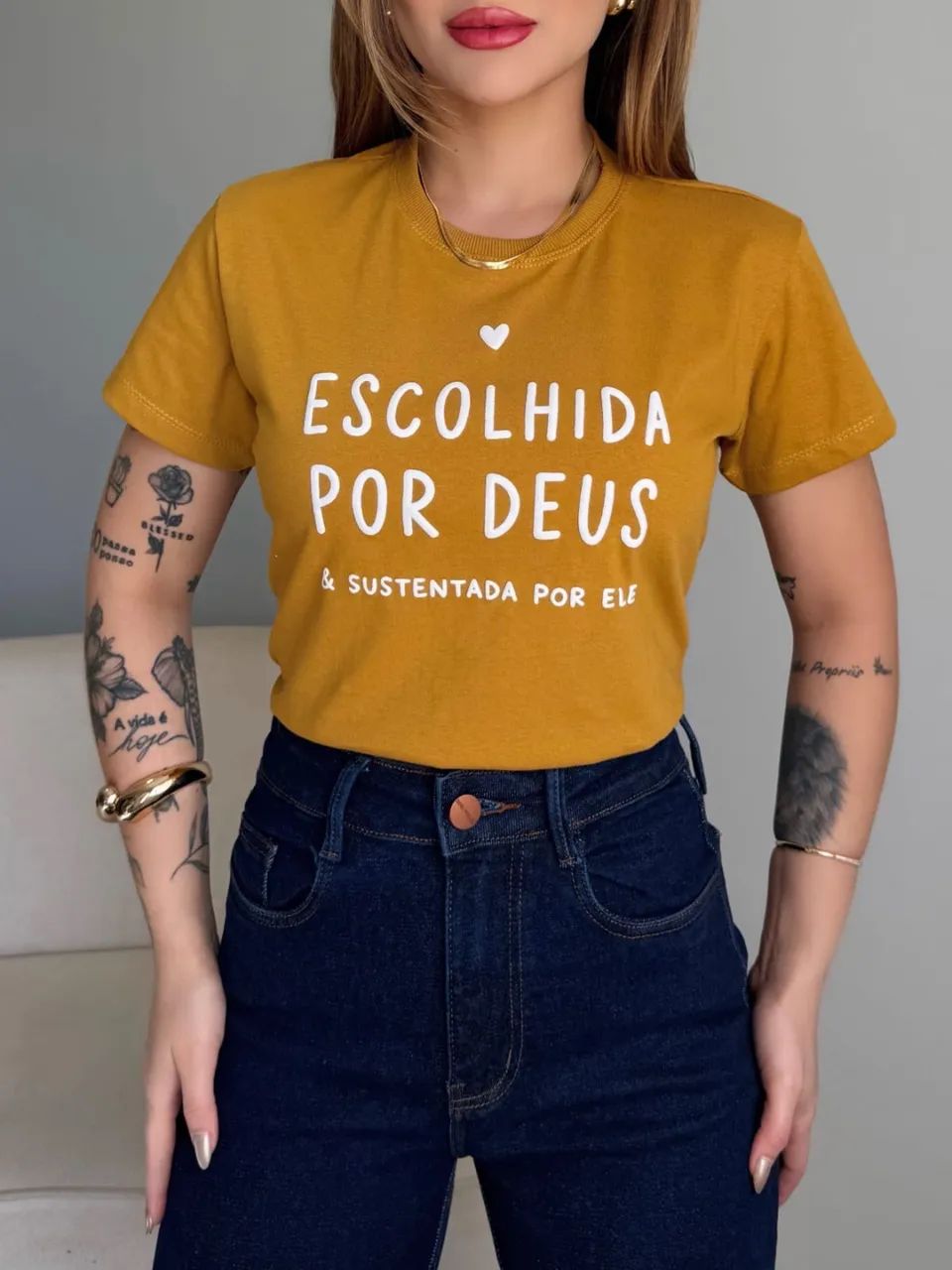 T-shirt de algodão valor 25 - Foto 4