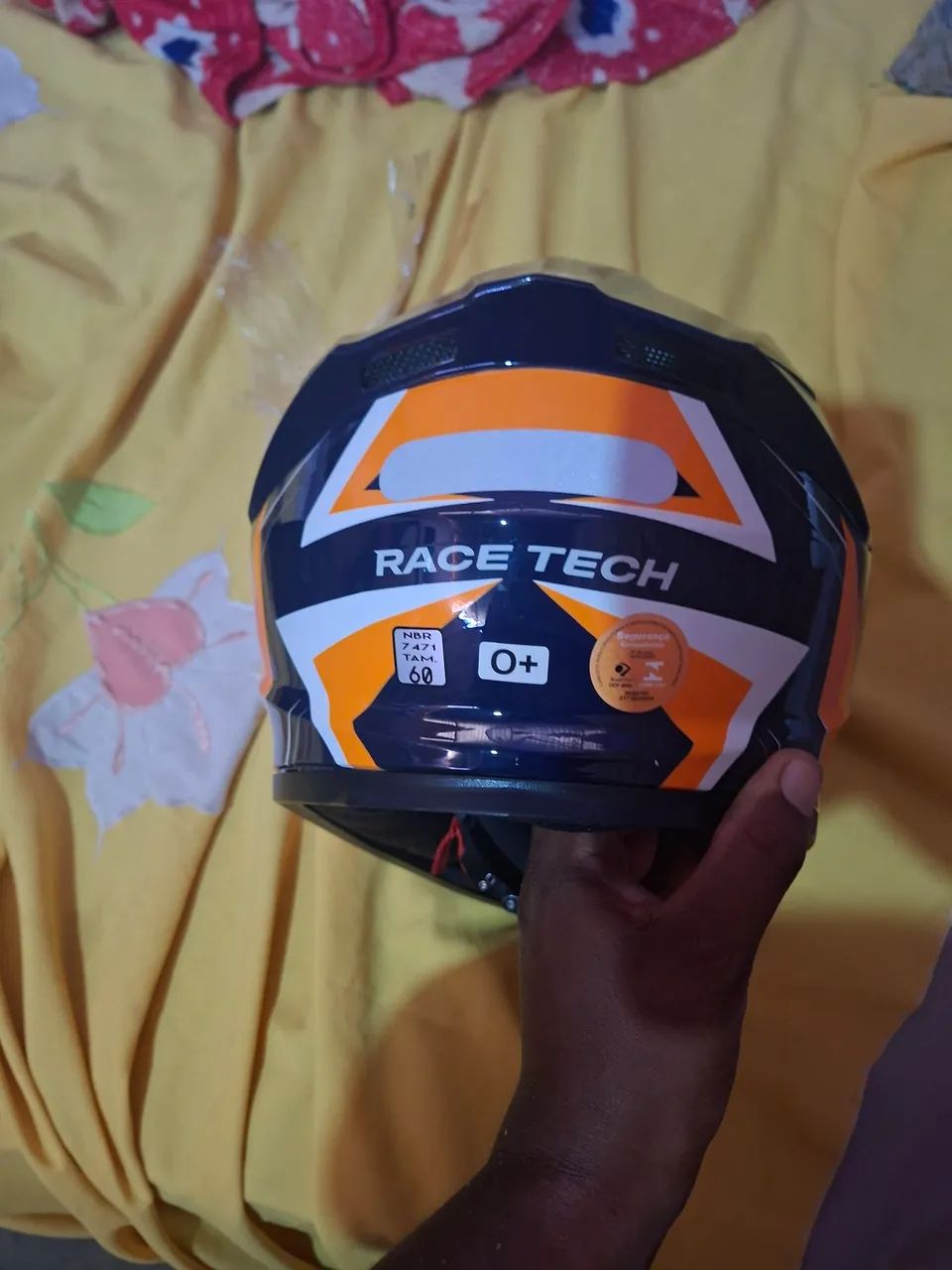 Capacete Race Tech - Foto 4