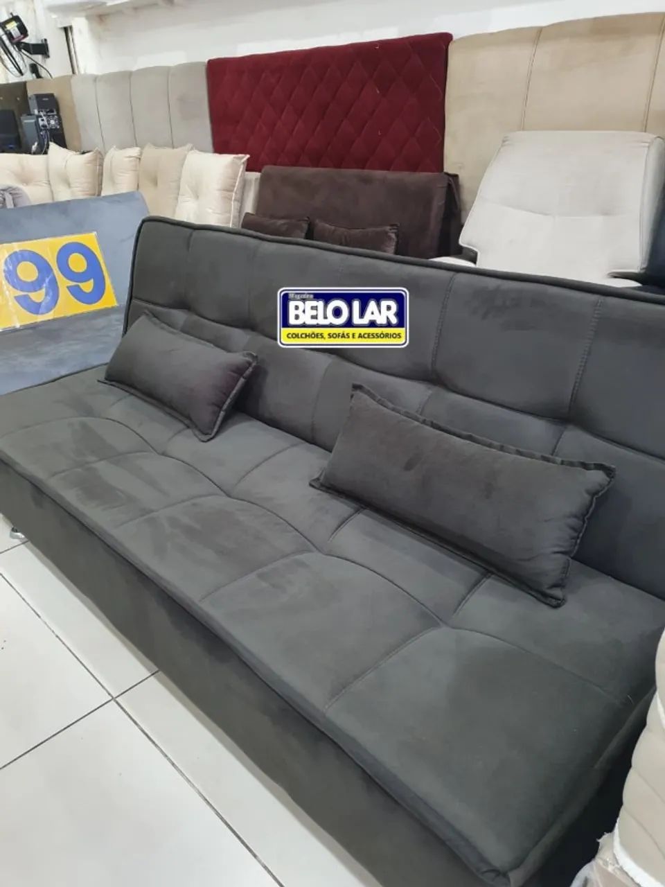 Sofá cama 3 em 1 Perola