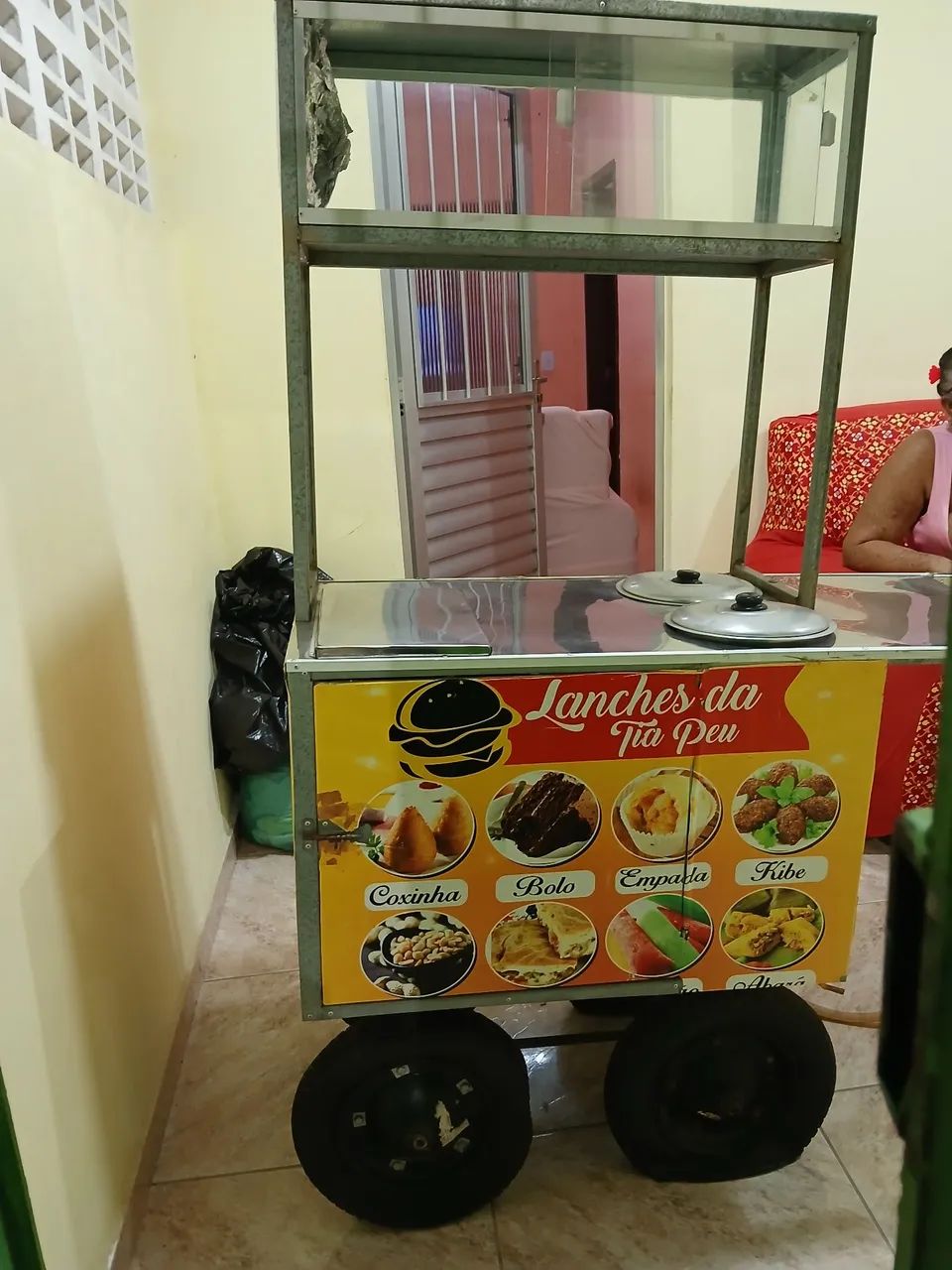 Carrinho de cachorro quente 