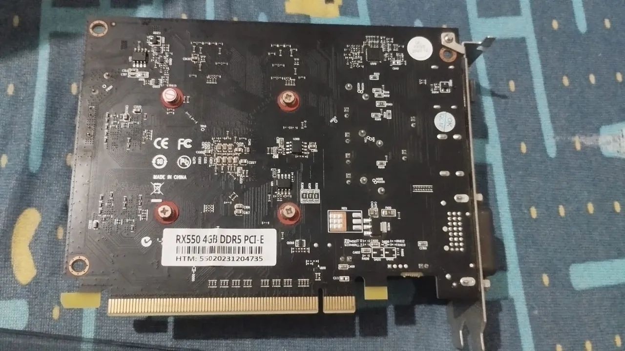Vendo Rx 550 4Gb com garantia e estado de nova - Foto 5