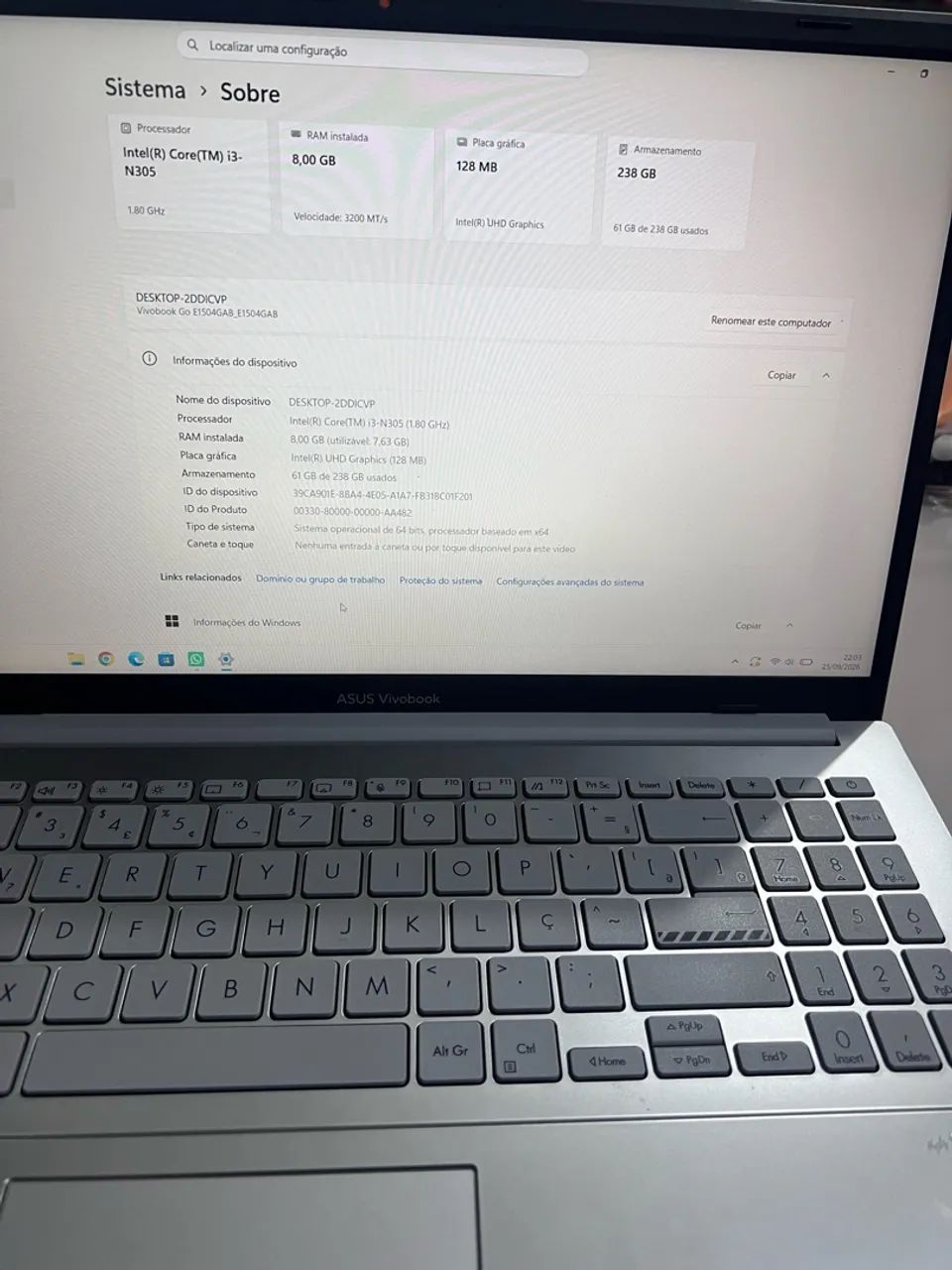 Notebook Asus - Foto 2