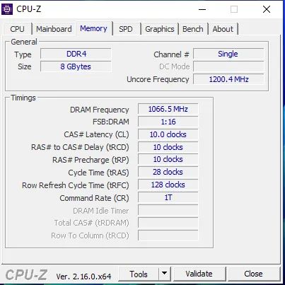 Memoria Ram DDR4 8gb 2133