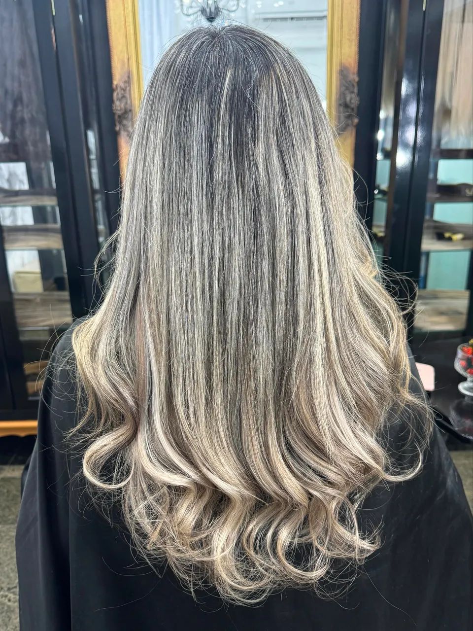 Mega hair loiro - cabelo humano