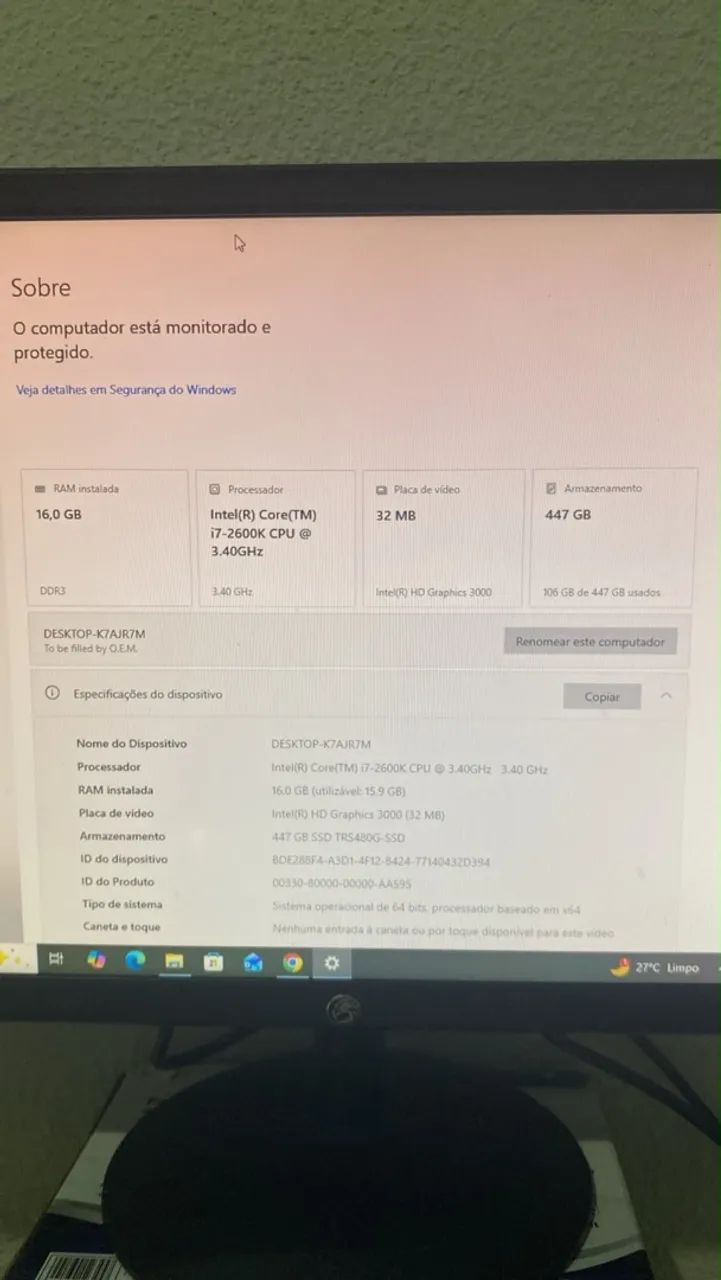 Computador completo  - Foto 2
