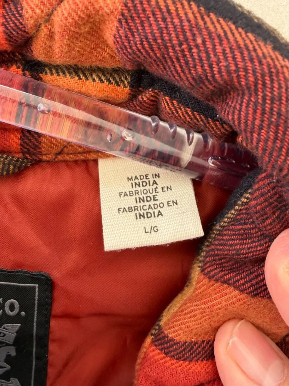 Jaqueta Levi Strauss & co. xadrez  - Foto 5