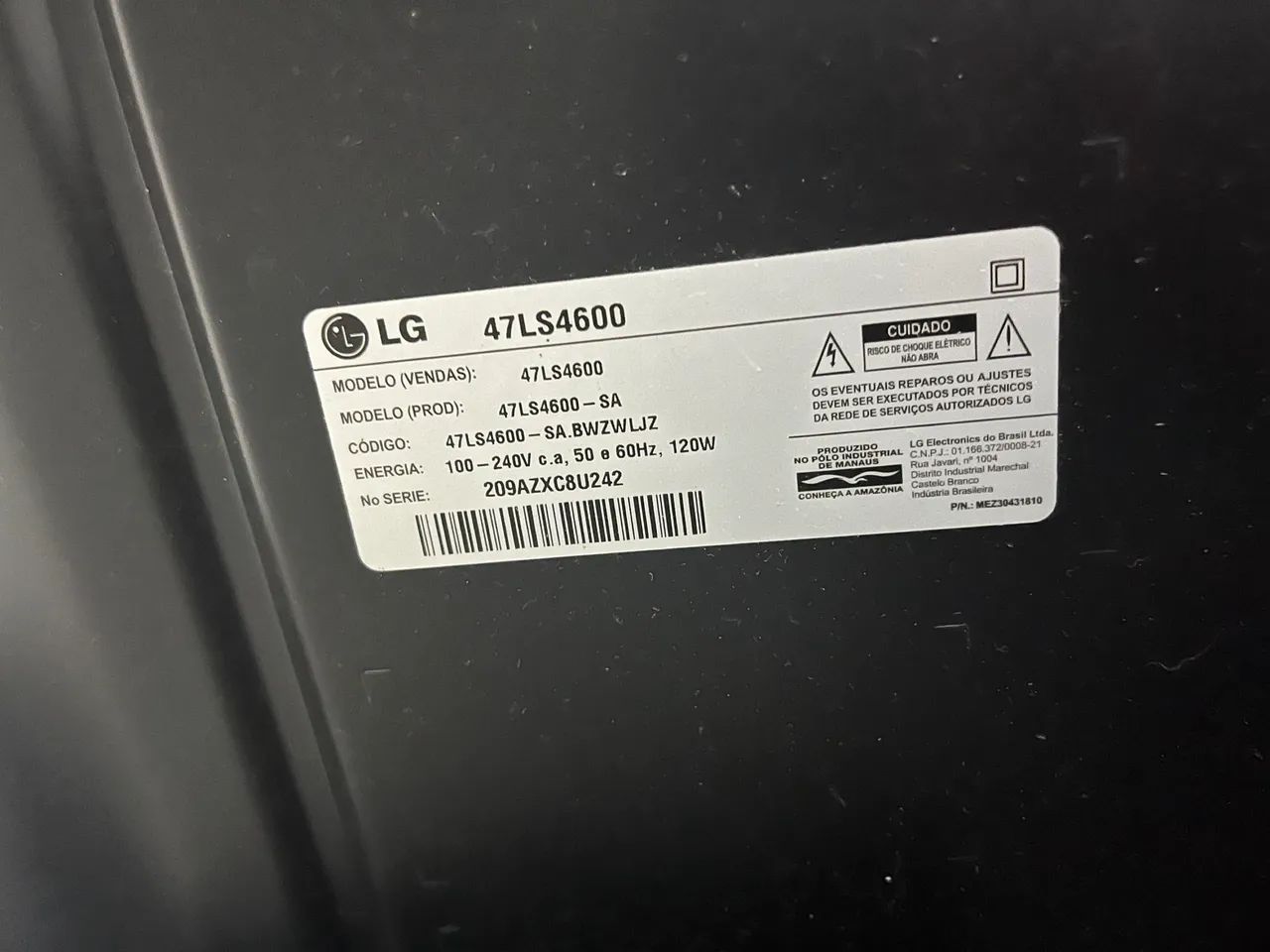 Tv LG 47 polegadas com Chromecast - Foto 3
