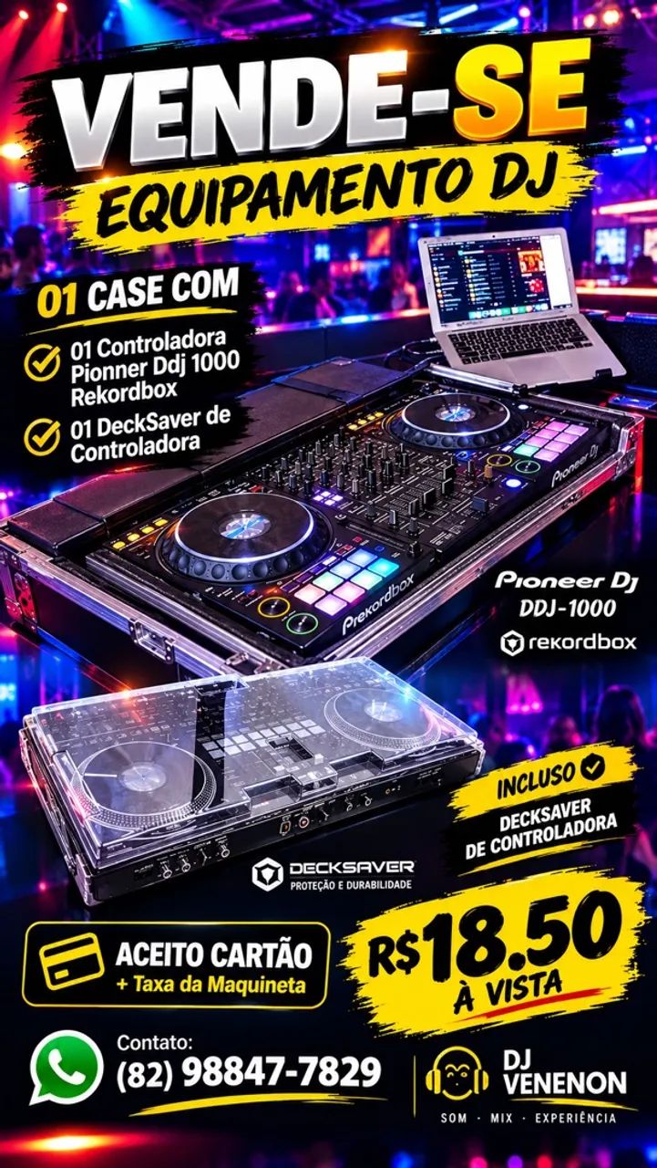 Controladora Ddj 1000 Pionner 
