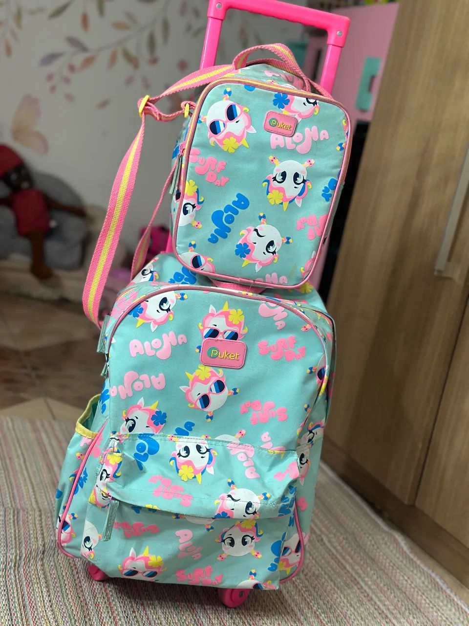 Mochila + lancheira punket - Foto 3