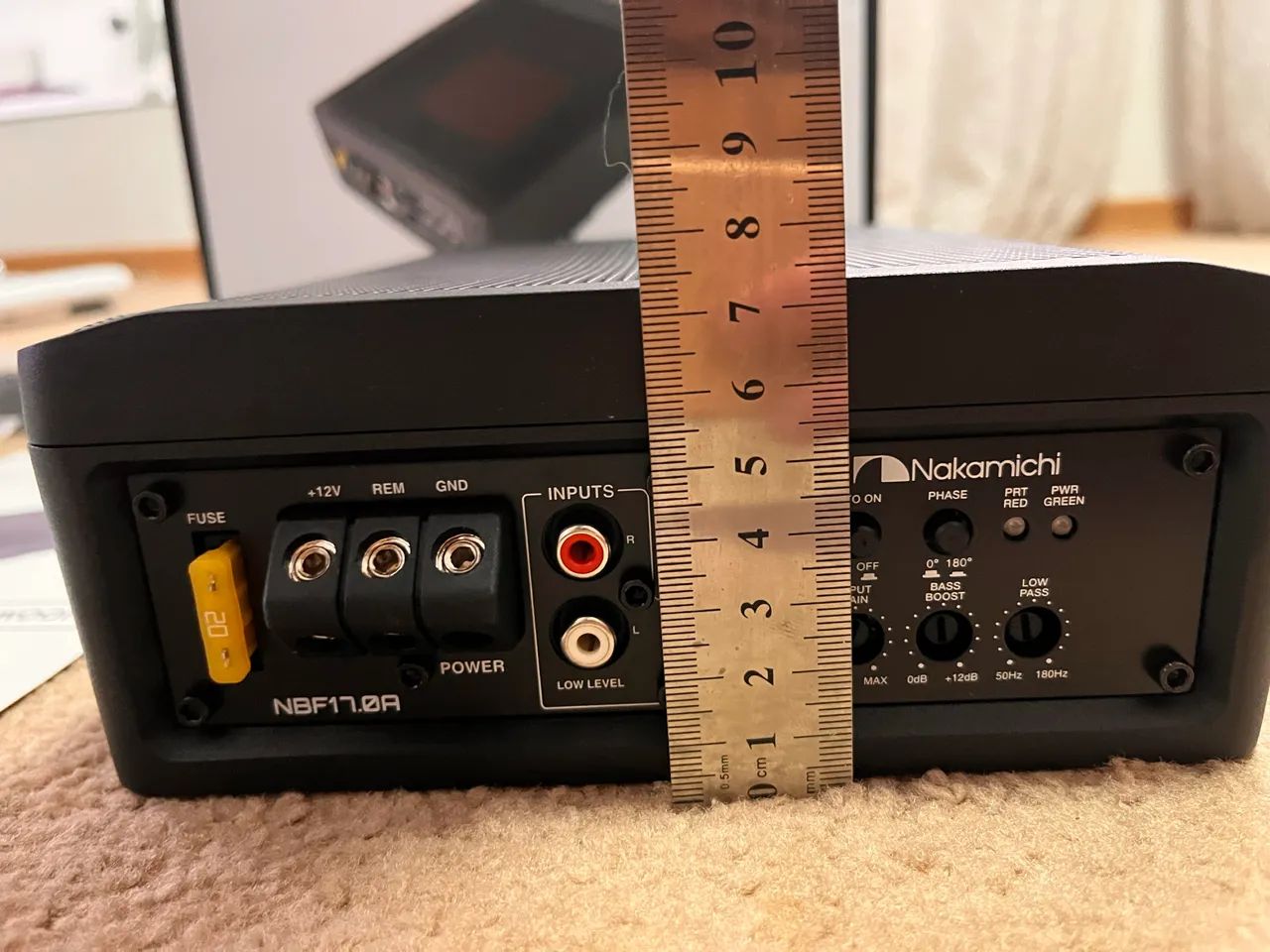 Caixa slim Nakamichi amplificada  - Foto 4