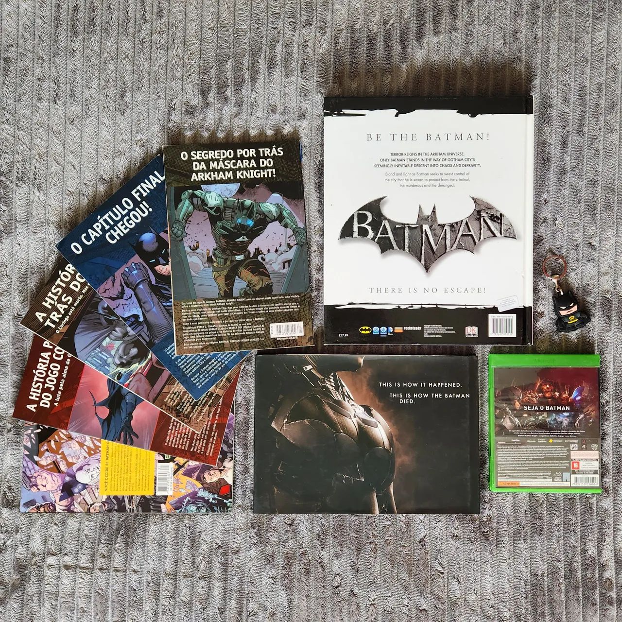 Coleção Batman Arkham Knight / Jogo + Artbook + Guia Visual + HQS - Foto 2