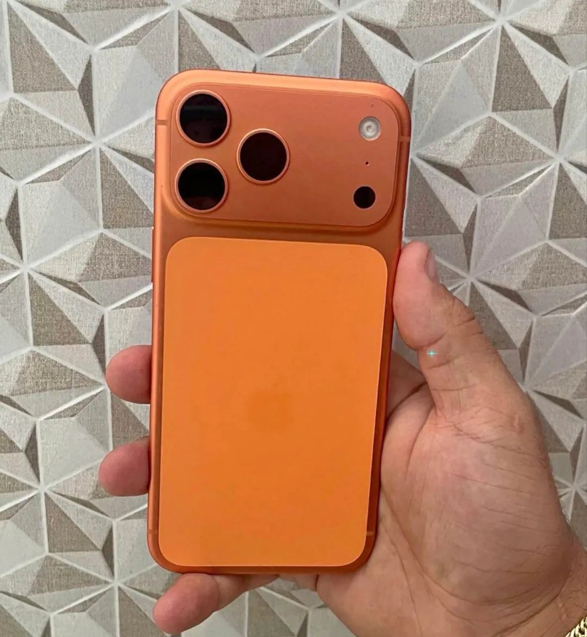 iPhone 17 Pro Max 256GB Laranja semi novo