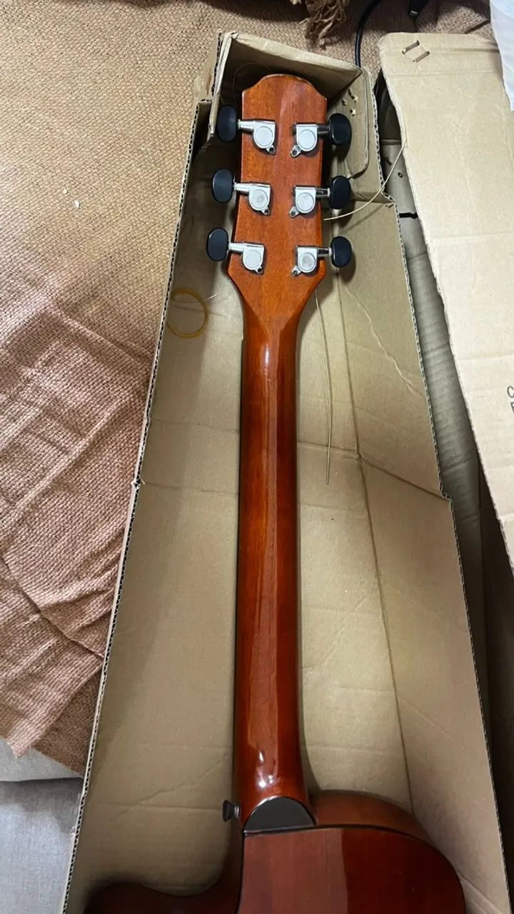 Violão semiflat usado - Foto 4