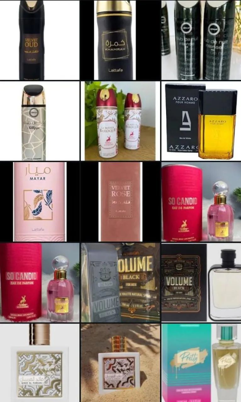Vendo perfumes importados
