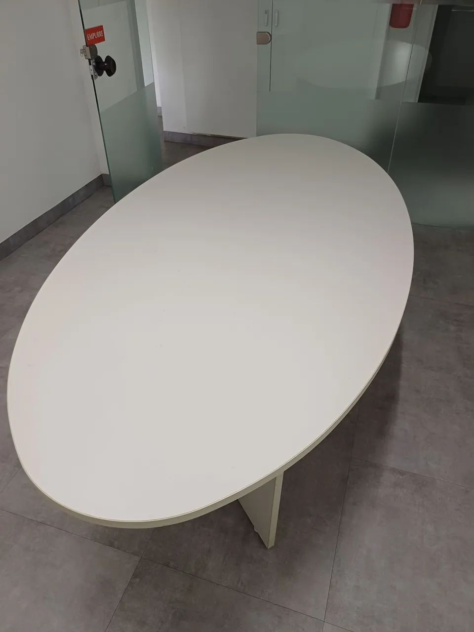 mesa de reunião oval  - Foto 2
