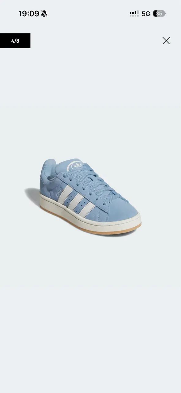 Tênis adidas campus azul 