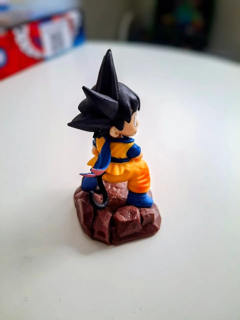Goku Kid com Base - Action Figure Dragon Ball 10cm - Foto 3