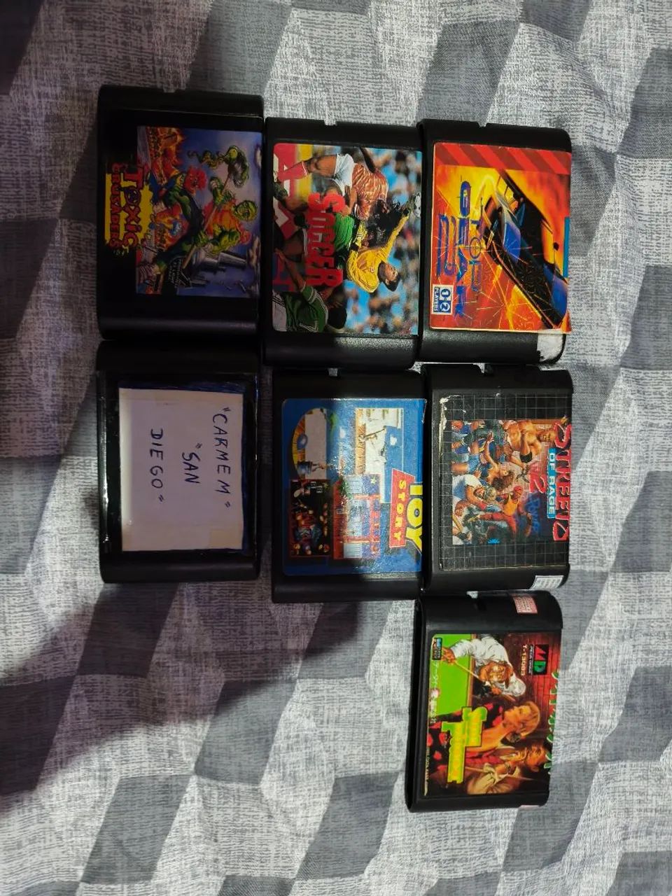 Fitas mega drive ( Paralelas)