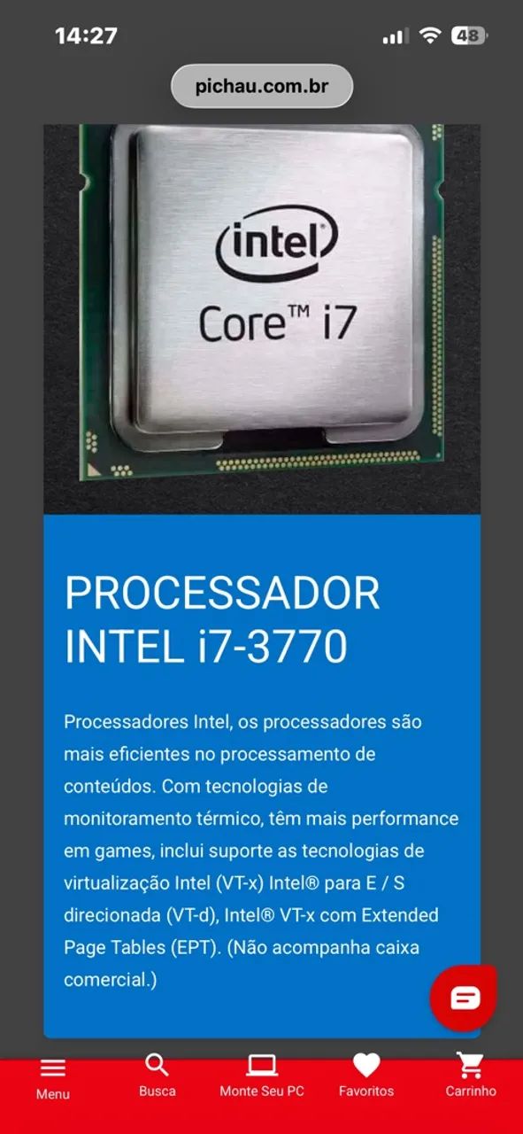 Processador Intel i7