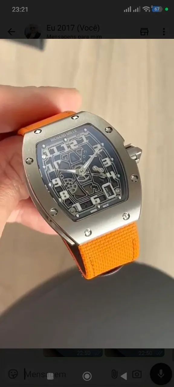 RICHARD MILLE RM67-01 /LARANJA/ S.C - Foto 2