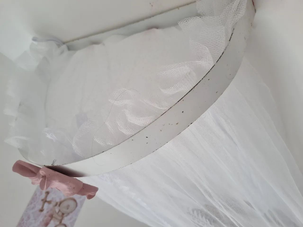 Dossel com Mosquiteiro para berço americano - Foto 3