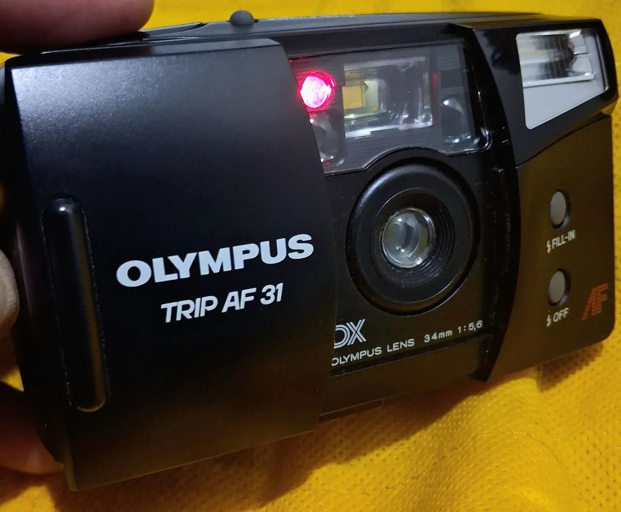 Câmera Fotográfica Olympus Trip AF 31 Analógica Premium! - Câmeras