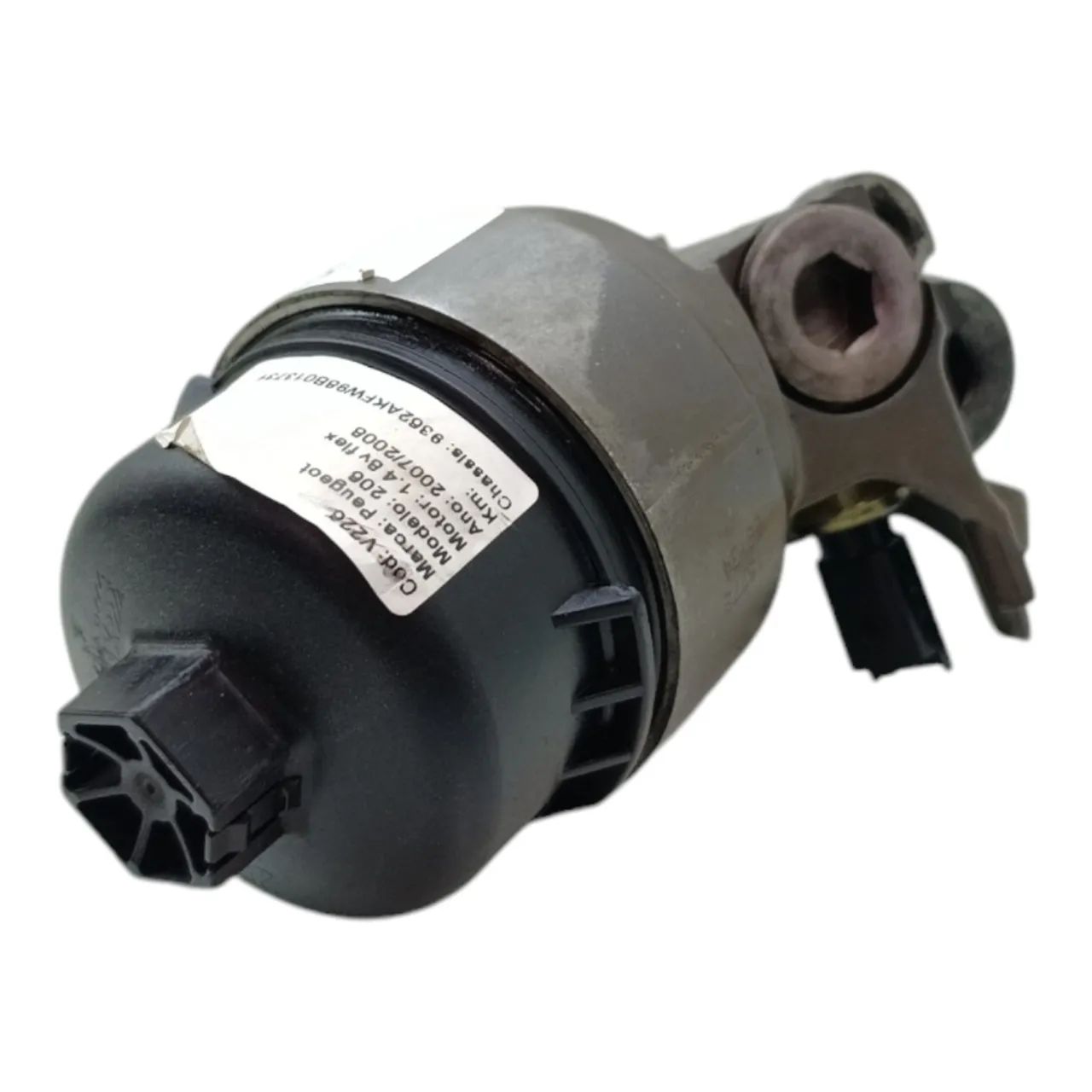 Suporte Filtro Óleo Motor Peugeot 206 207 1.4 Flex 2007 2008 - Foto 5