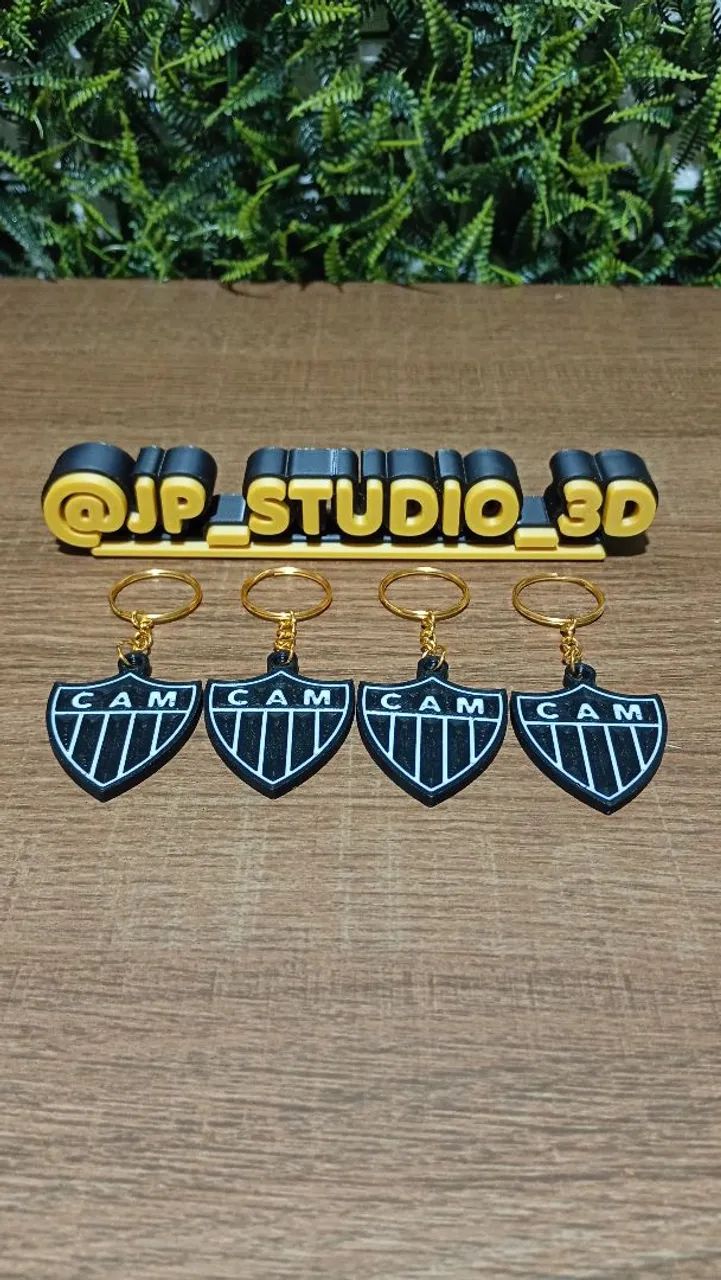 Kit 4 chaveiros do Atlético Mineiro - Foto 5