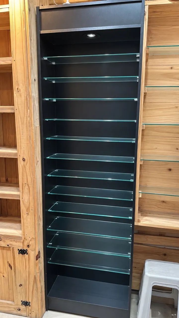 Armário Preto com Led 60cm - Foto 2